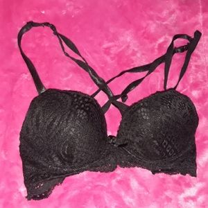 Black rue 21 push up bra